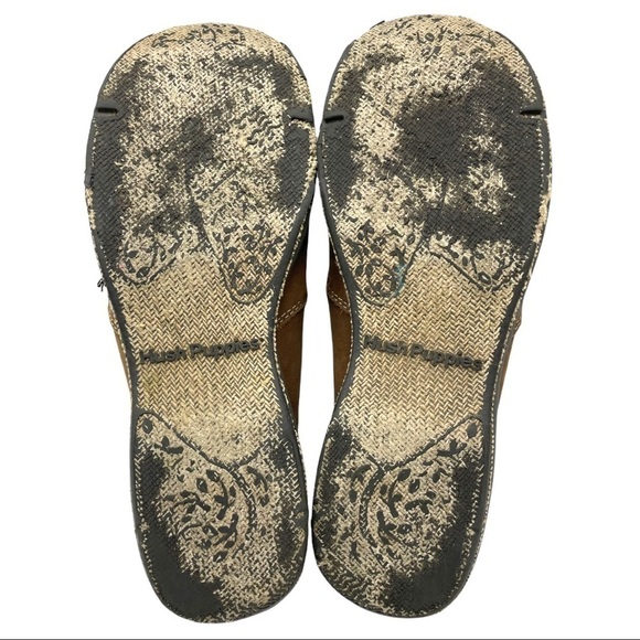 Hush Puppies Harmony Natural Organic Recycled Mary Jane Comfort Brown Size 7.5 - Picture 10 of 14